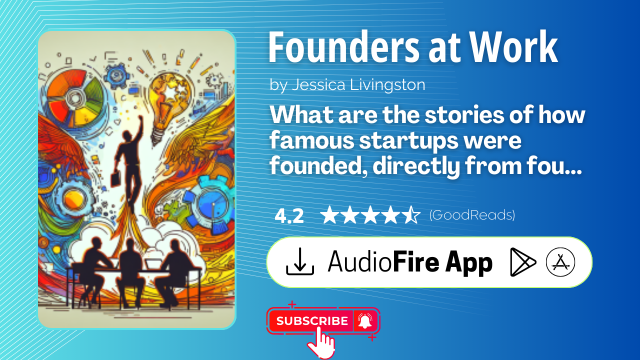 Founders at Work by Jessica Livingston