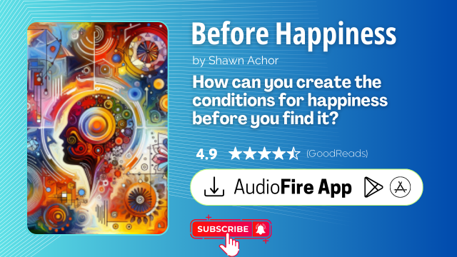Before Happiness by Shawn Achor