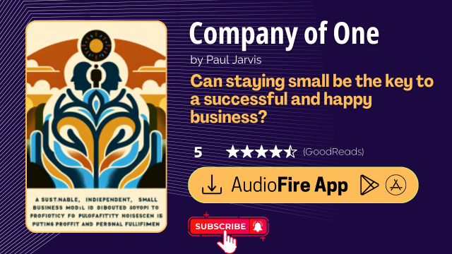 Company of One by Paul Jarvis