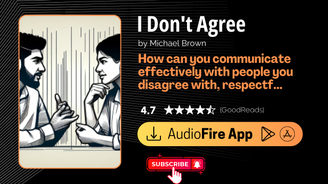 I Don't Agree by Michael Brown