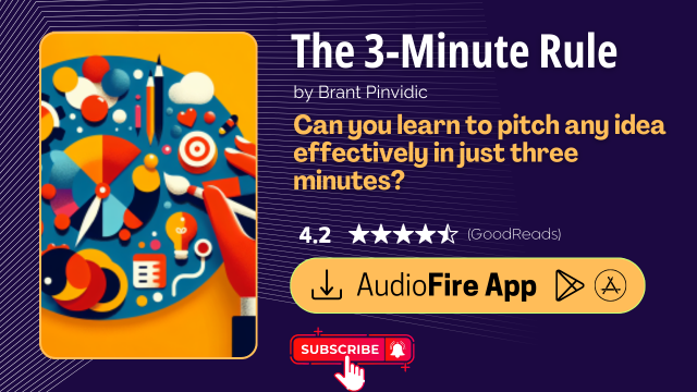 The 3-Minute Rule by Brant Pinvidic