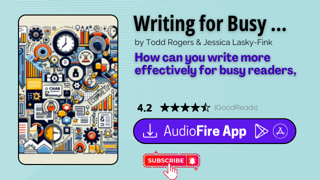 Writing for Busy Readers by Todd Rogers & Jessica Lasky-Fink