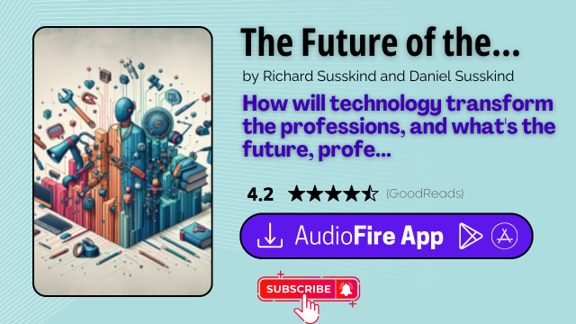 The Future of the Professions by Richard Susskind and Daniel Susskind