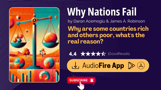 Why Nations Fail by Daron Acemoglu & James A. Robinson