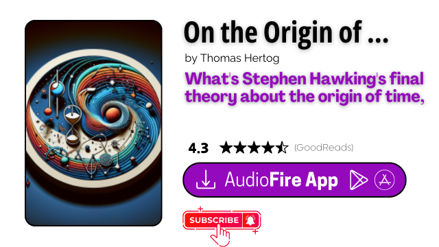 On the Origin of Time by Thomas Hertog