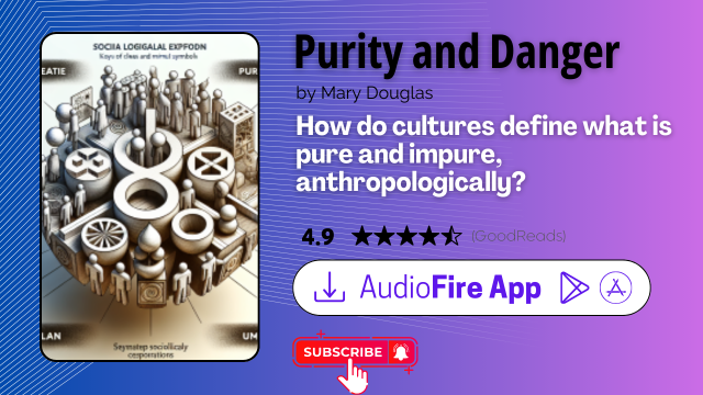 Purity and Danger by Mary Douglas