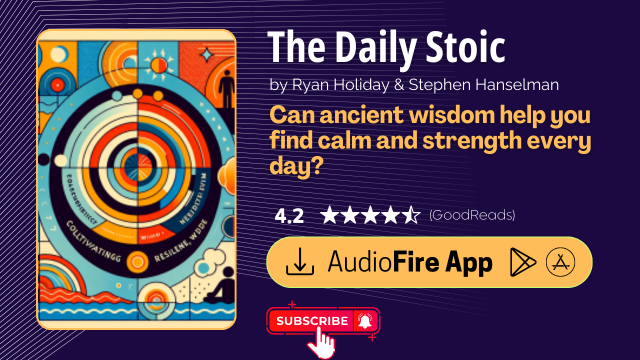 The Daily Stoic by Ryan Holiday & Stephen Hanselman