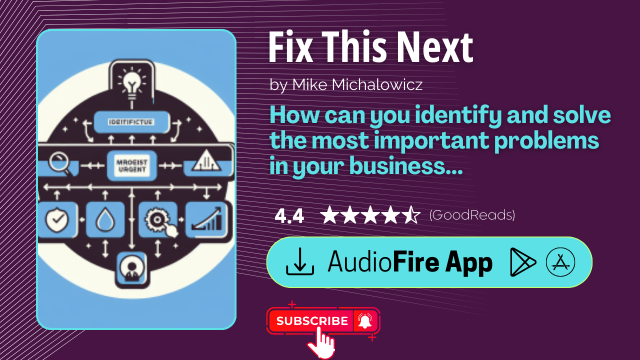 Fix This Next by Mike Michalowicz